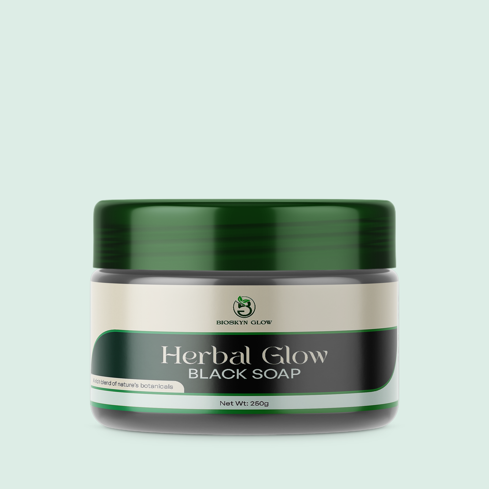 herbal glow black soap